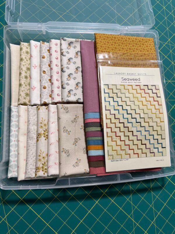 "Seaweed" Lap Quilt